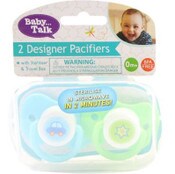 Wholesale - PACIFIER SET, 2PK BOY/GIRL 2 ASSTD W/TRAVEL BOX, UPC: 810002203138